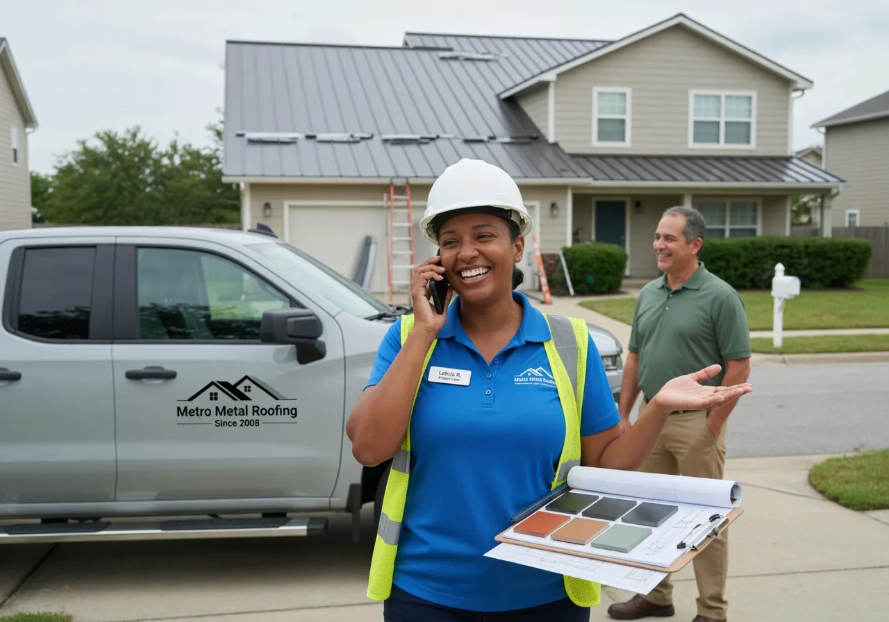 Metal Roof Repair in Courtland, MS