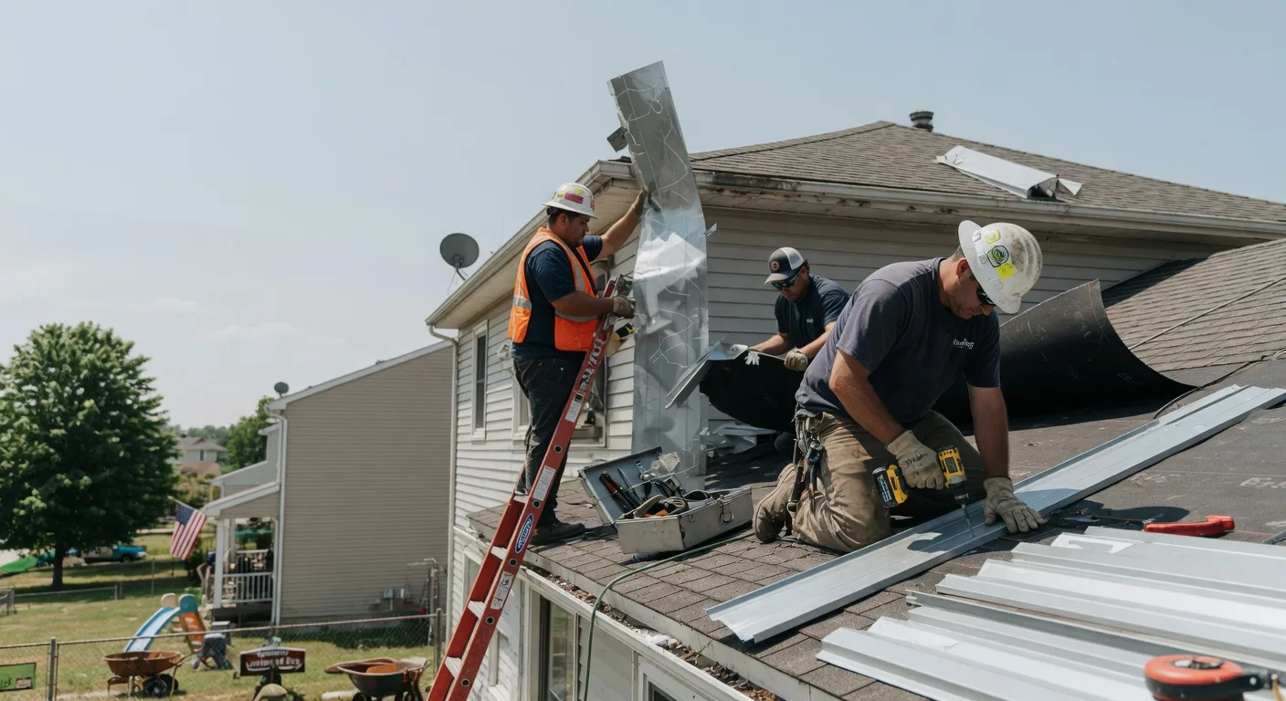 Metal Roof Repair in Courtland, MS